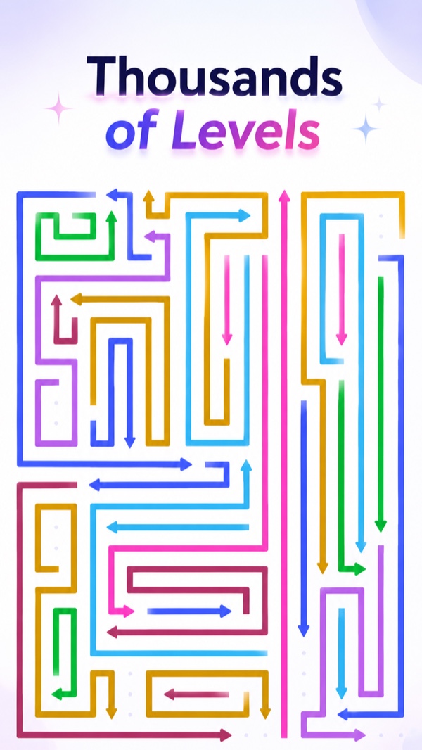 Arrow Pop advanced puzzle level